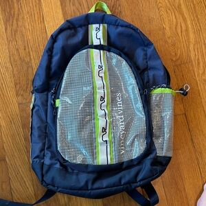 Vineyard Vines Blue and Green Backpack